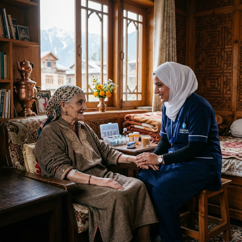 Cancer patient care at home in Kashmir: what palliative nurses provide