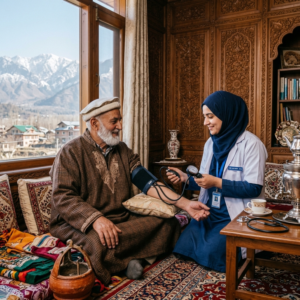 A day in the life of a home nurse in Srinagar